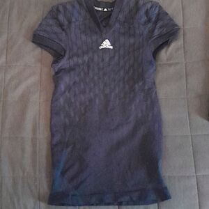 adidas Techfit Primeknit Football Jersey Men's Large Navy Blue